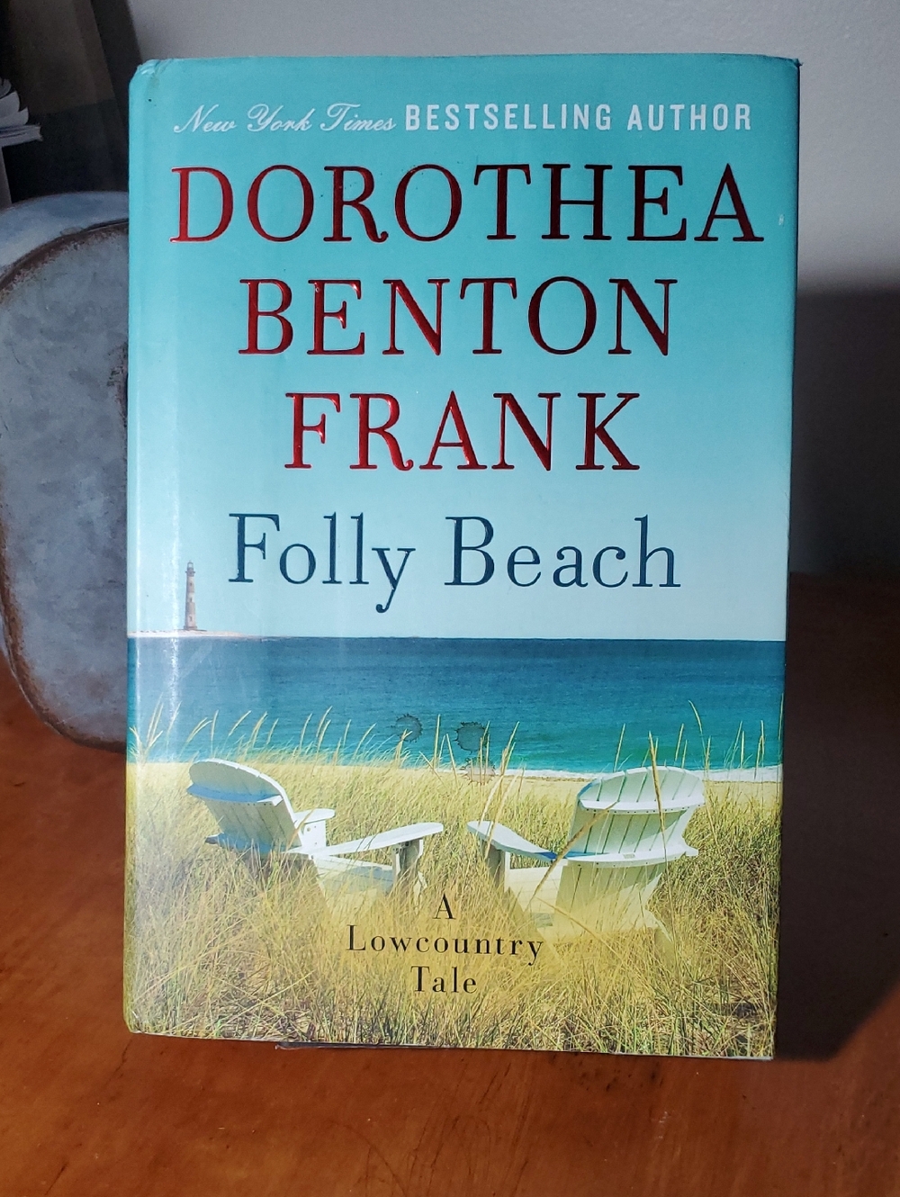 Dorothea Benton Frank "Folly Beach" Hardcover Novel - Teal Cover
